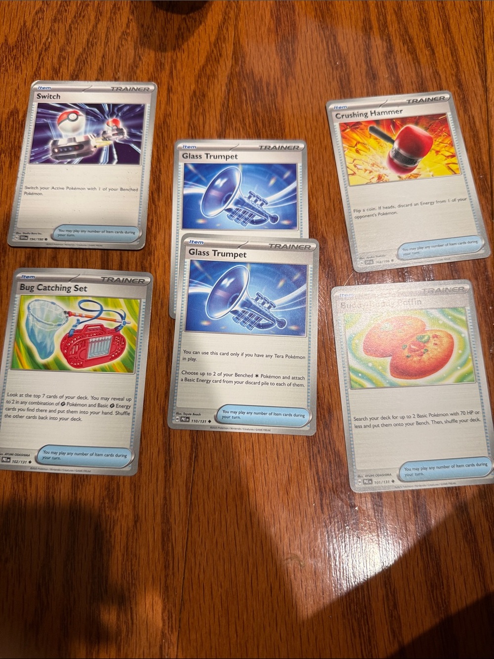 Pokémon item Card Lot - Assorted Colors 7